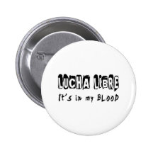 Lucha Libre il est dans mon sang Badges Avec Agrafe