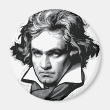 Ludwig van Beethoven Aimant Pour Réfrigérateur