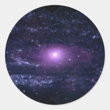 L'ultraviolet d'Andromeda Adhésifs Ronds