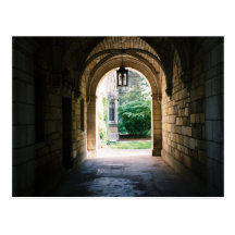 Lumière à l'extrémité du tunnel carte postale