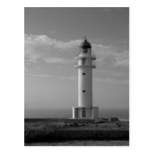 Lumière CAP de Barbaria b&n Carte Postale