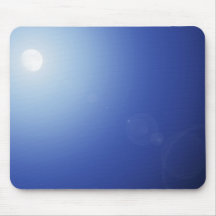 Lumière de lune Mousepad Tapis De Souris