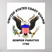 LUMIÈRE d'USCG Semper Paratus Posters