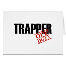 LUMIÈRE QUI N'EST PAS DE SERVICE DE TRAPPEUR CARTES