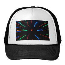Lumières abstraites casquette