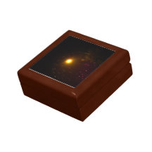 Lumières dans le ciel boîte à souvenirs