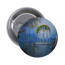 Lumières dans le jardin pin's avec agrafe