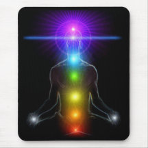 LUMIÈRES DE CHAKRA TAPIS DE SOURIS