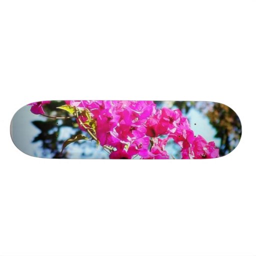 Lumières de courriers de lampes de fleurs skateboards personnalisés