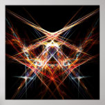 Lumières de scintillement - affiche