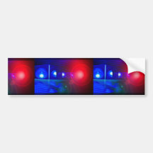 lumières rouges et bleues de police adhésifs pour voiture