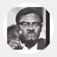 Lumumba Adhésif Rond