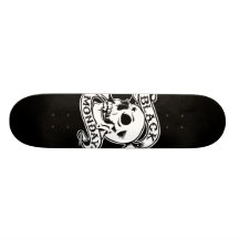 Lundi noir renvoie la plate-forme de patin de crân plateaux de skateboards customisés