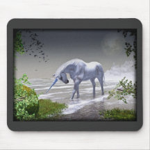 Lune de licorne tapis de souris