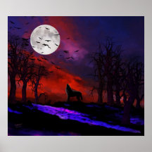 Lune de loup affiche