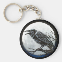 Lune de Raven Porte-clés