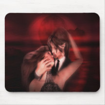 Lune Mousepad d'amants Tapis De Souris