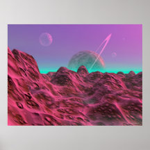 Lune pourpre posters