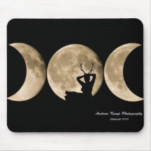 Lune triple tapis de souris