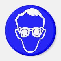 Lunettes de sécurité aimant pour réfrigérateur