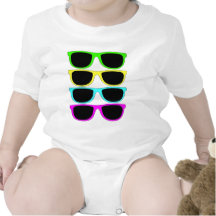 Lunettes de soleil du cru RVB Fluo T-shirt