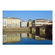 Lungarno Vespucci, alla Carraia de Ponte, Photo Sur Toile