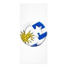 L'Uruguay Modèle De Carte Double
