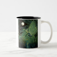 Lutin d'eau en cristal - tasse féerique d'art