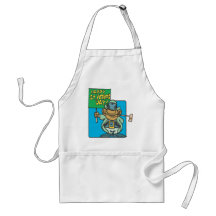 Lutin du jour de St Patrick heureux Tabliers