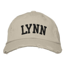 Lynn a brodé le chapeau chapeau brodé