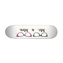 M. Et Mme Geek Plateaux De Skateboards