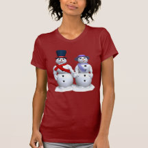 M. et Mme Snowman T-shirt