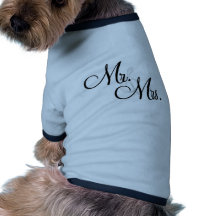 M. et Mme Unique Items Tee-shirts Pour Animaux Domestiques