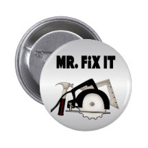 M. Fix It Badges Avec Agrafe