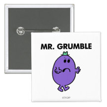M. Grumble Classic Pin's Avec Agrafe