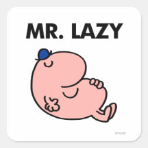 M. Lazy Classic Autocollants
