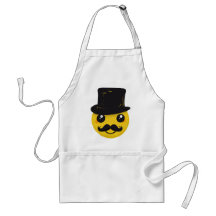 M. Smiley Mustache Tabliers