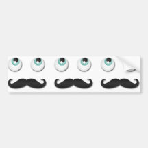 M. stache adhésif pour voiture