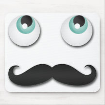 M. stache tapis de souris