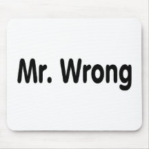 M. Wrong Tapis De Souris