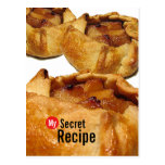 Ma carte secrète de recette - carte postale d'Appl