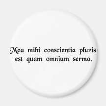 Ma conscience signifie plus à moi que tout le disc aimants