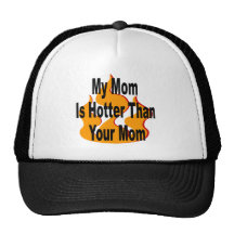 Ma maman est plus chaude que votre maman casquettes de camionneur