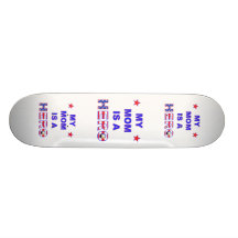 Ma maman est un héros planches à roulettes customisées