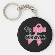 Ma maman est une survivante - cancer du sein porte-clefs