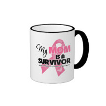 Ma maman est une survivante - cancer du sein tasse