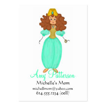 Ma petite princesse Mommy Cards Carte De Visite