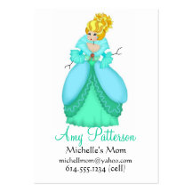 Ma petite princesse Mommy Cards Carte De Visite