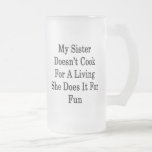 Ma soeur ne la fait pas cuire pour vivre le fait l tasses à café
