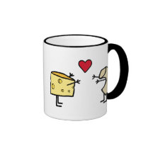 Macaronis au fromage tasse à café